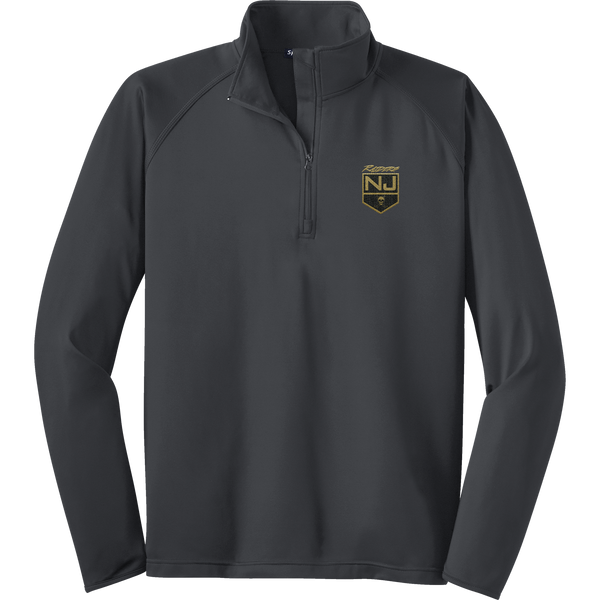 NJ Raiders Sport-Wick Stretch 1/4-Zip Pullover