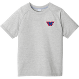 Mid-Fairfield Youth PosiCharge  Tri-Blend Wicking Raglan Tee